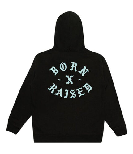 Born x Raised Rocker Hoodie - Black
